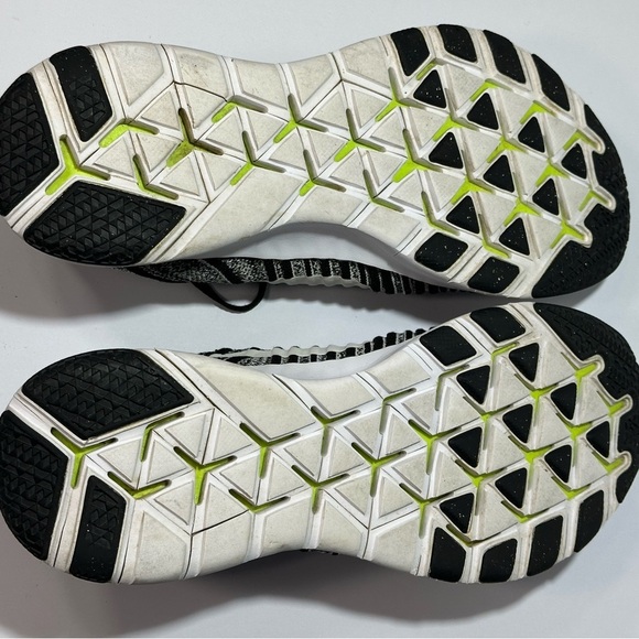 Black and White Striped Sneakers main image 4